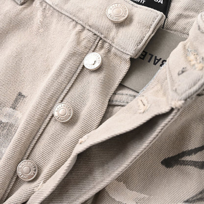 2026SS Graffiti Man Jeans