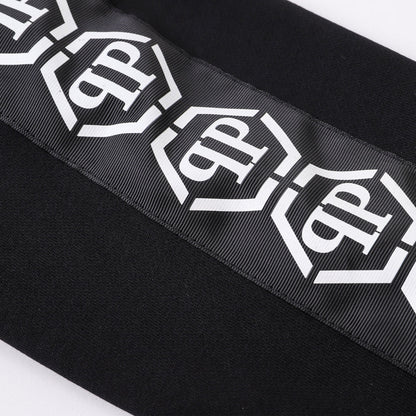 PLElN 2025SS Sports Black Hoodie