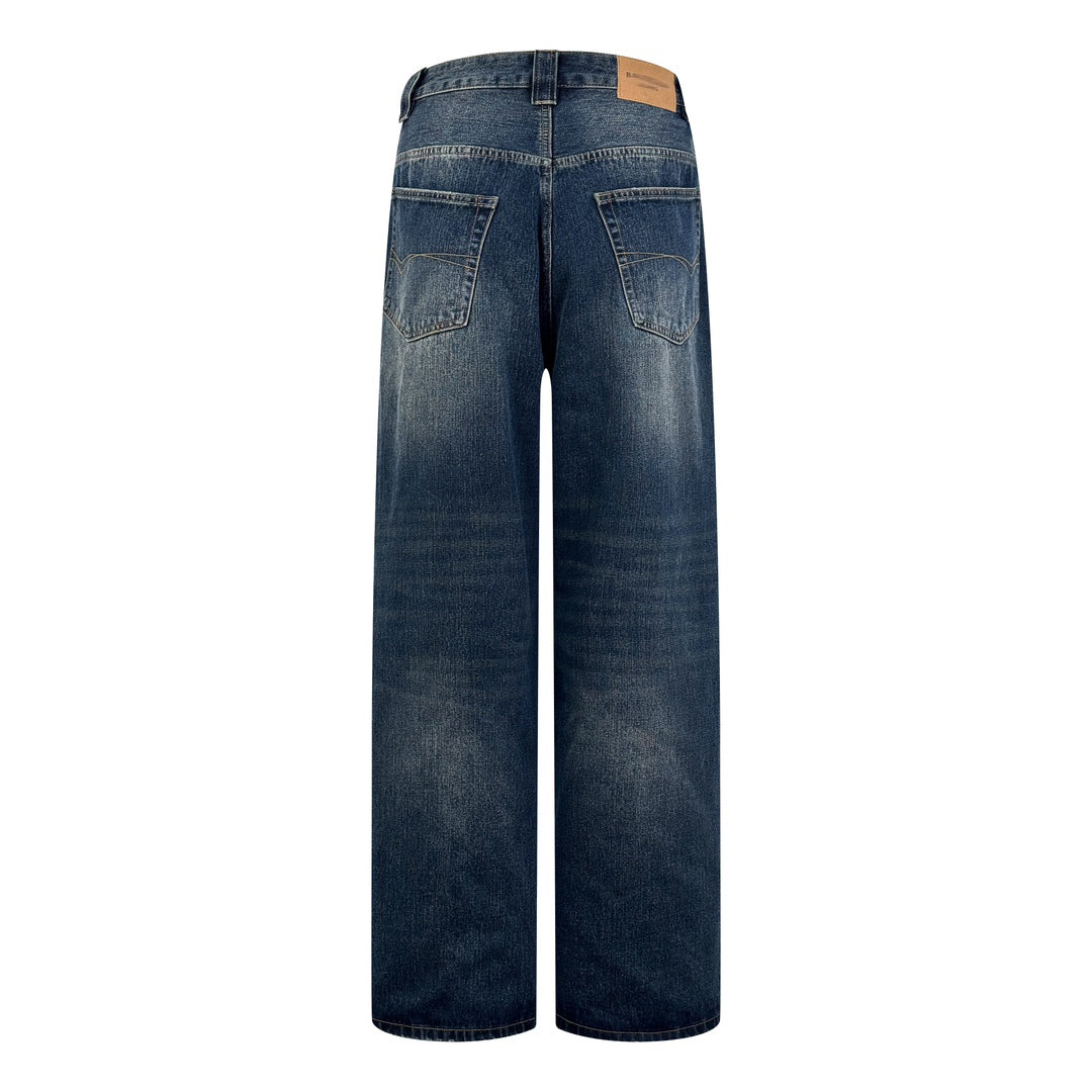 2025SS New Loose Fit LOGO  Jeans