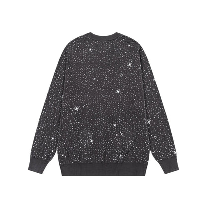 2025ss Man Graffiti Wool Sweater