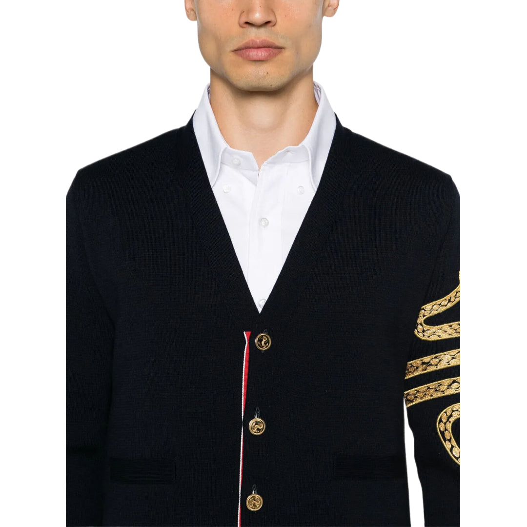 THOM  2025ss Colorblock sweater