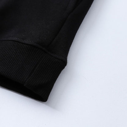 PLElN 2025SS Unisex Black Hoodie