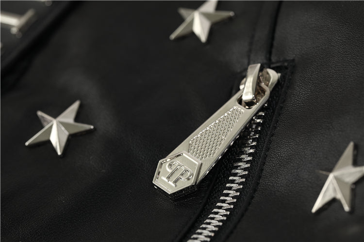 PLElN Black Cowhide Jacket