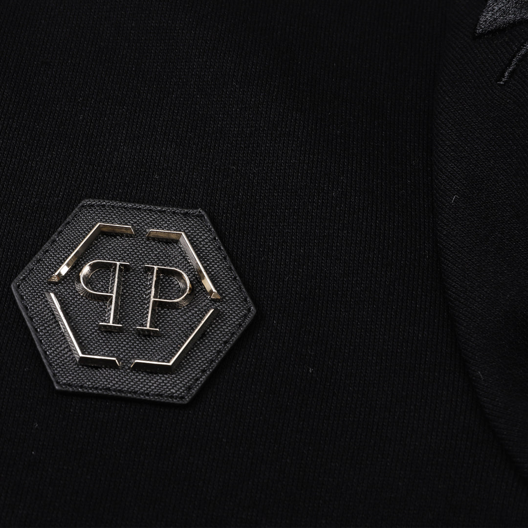 PLElN 2025SS Unisex Black Hoodie