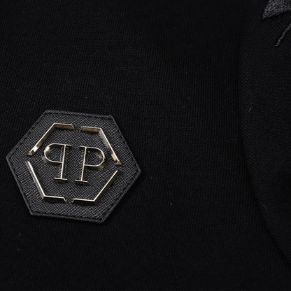 PLElN 2025SS Unisex Black Hoodie