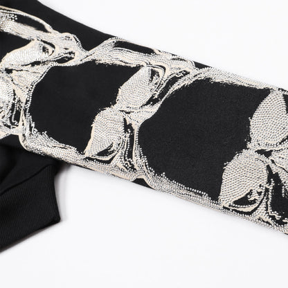 PLElN 2025SS Sports Black Hoodie