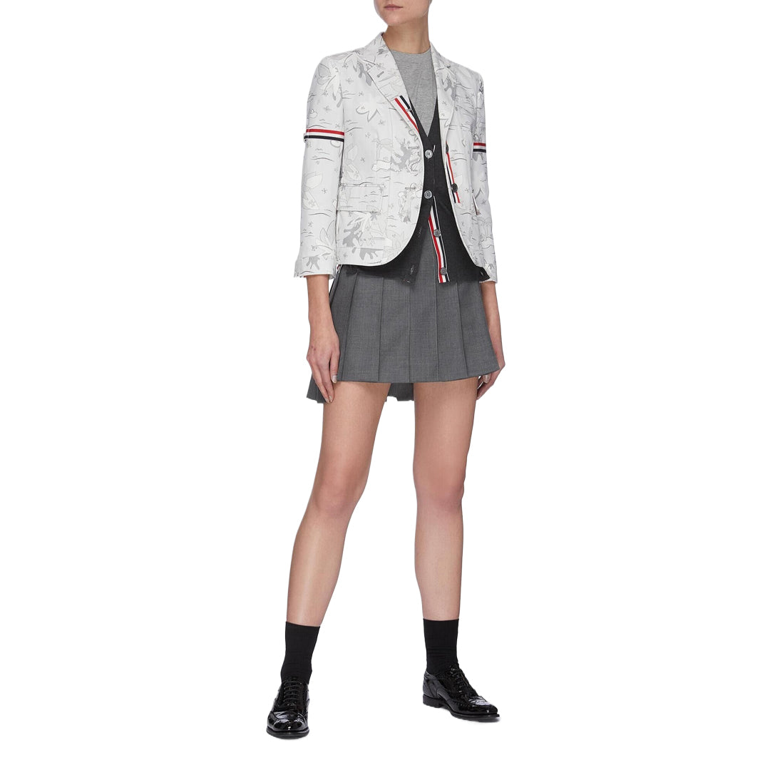 THOM  Ski Dog Print T-shirt