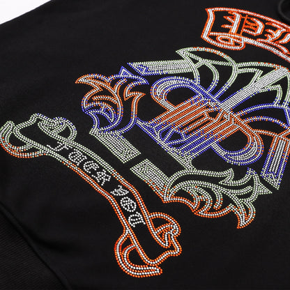 PLElN 2025SS Unisex Black Hoodie