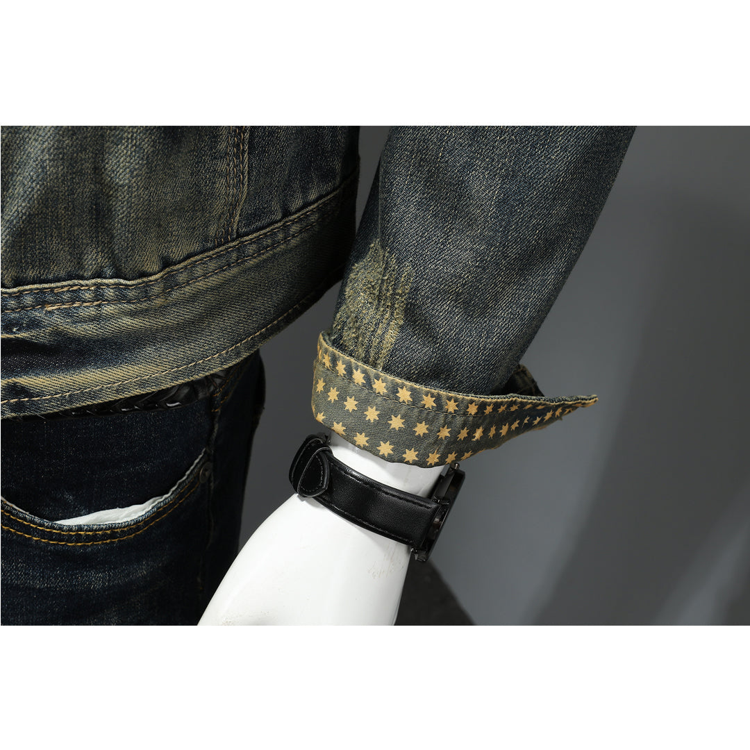 DSQ2 2025ss Distressed Denim Jacket