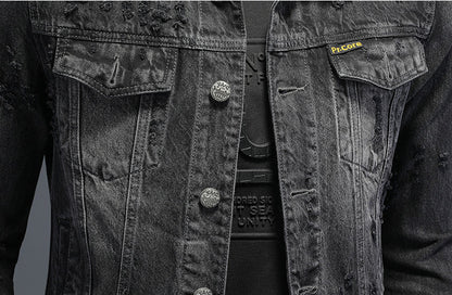 SOLO-DSQ2 24ss Black Denim Jacket