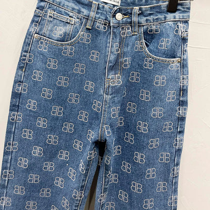 2025SS Man BB LOGO Jeans