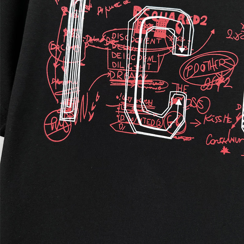 New-D2 Embroidery 2025ss T-shirt