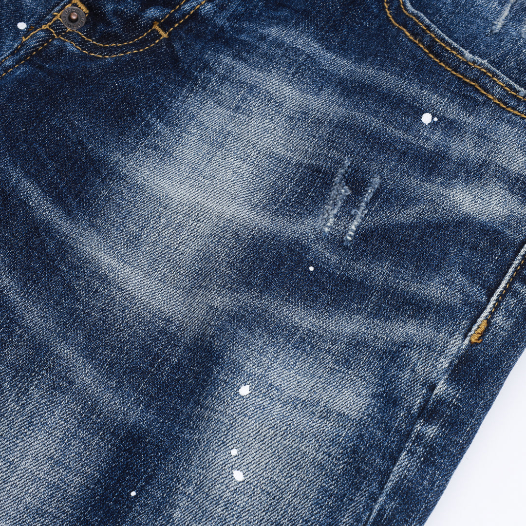 SOLO-DSQ2 2025ss Ripped Jeans