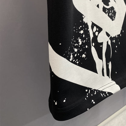 New-D2 Print 2025ss T-shirt