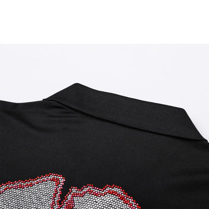 PLElN 25ss Hot drill POLO shirt