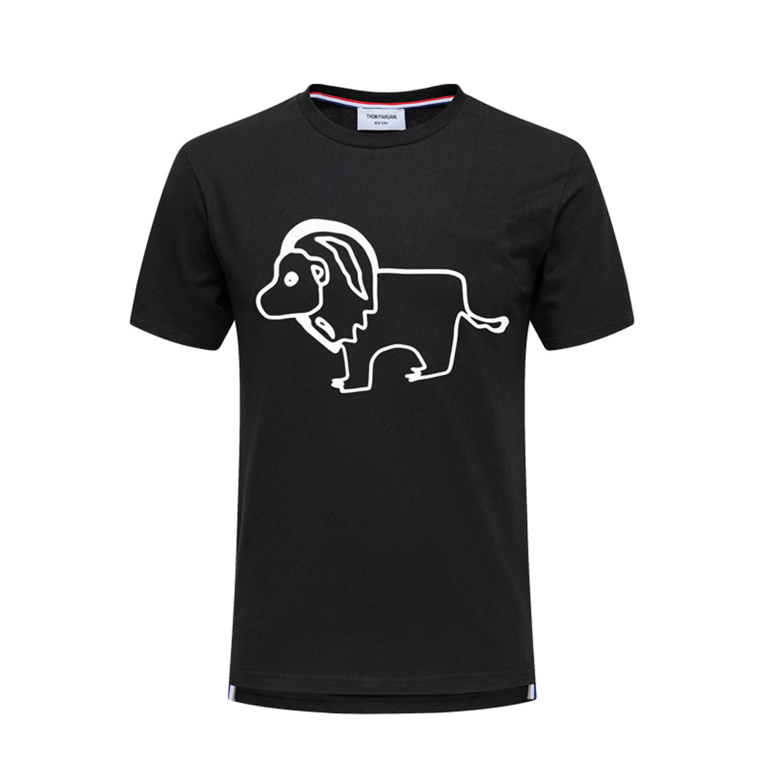 THOM  Lion print T-shirt