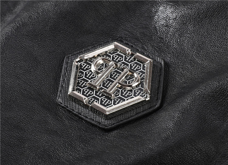 PLElN Men Cowhide Jacket