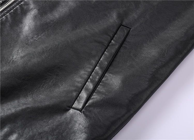 PLElN Men Cowhide Jacket