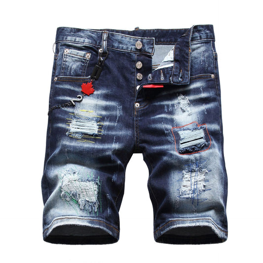 SOLO-D2 diamond embroidery Jeans
