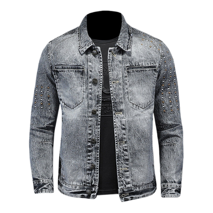 DSQ2 Distressed Denim Jacket