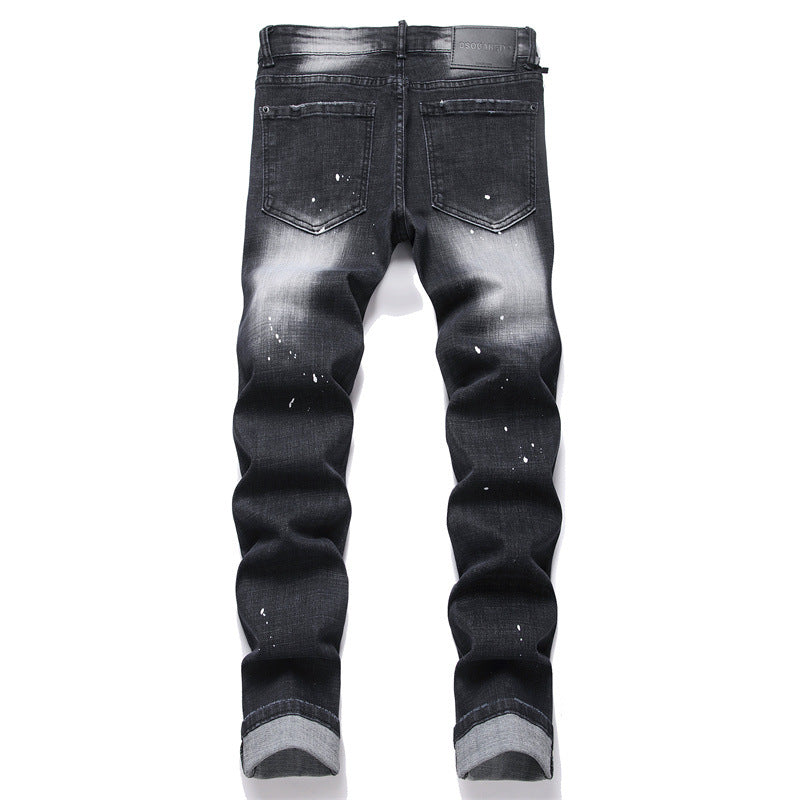 SOLO-DSQ2 25ss Ripped Jeans