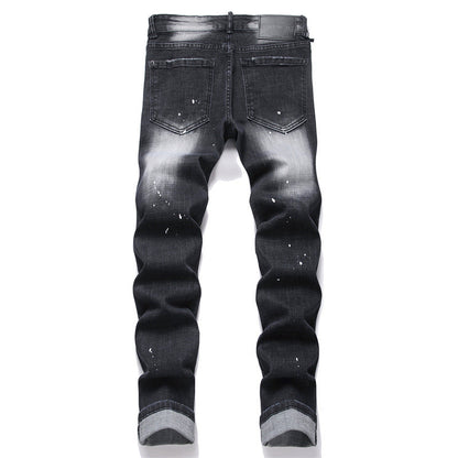 SOLO-DSQ2 25ss Ripped Jeans
