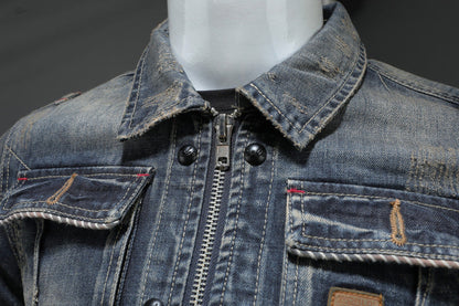SOLO-DSQ2 25ss Blue Denim Jacket