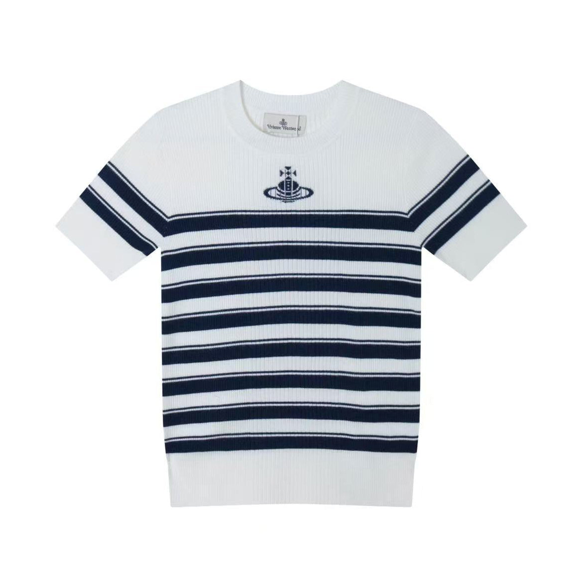 Striped Knit T-shirt