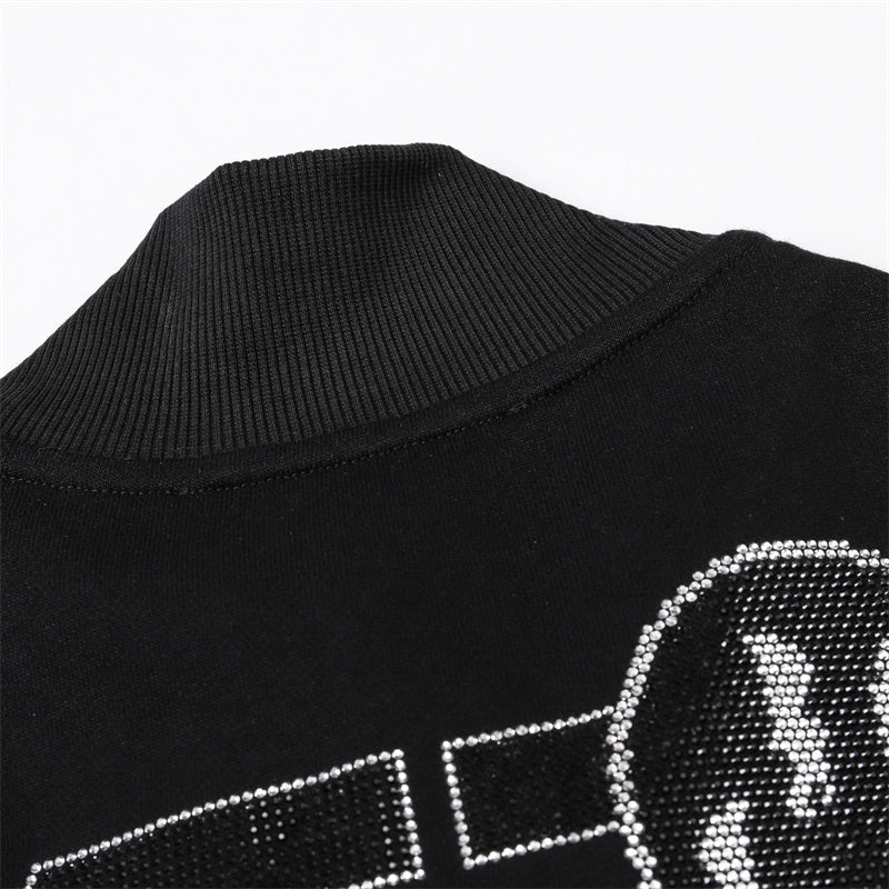 PLElN 2025SS Stand collar sweatshirt